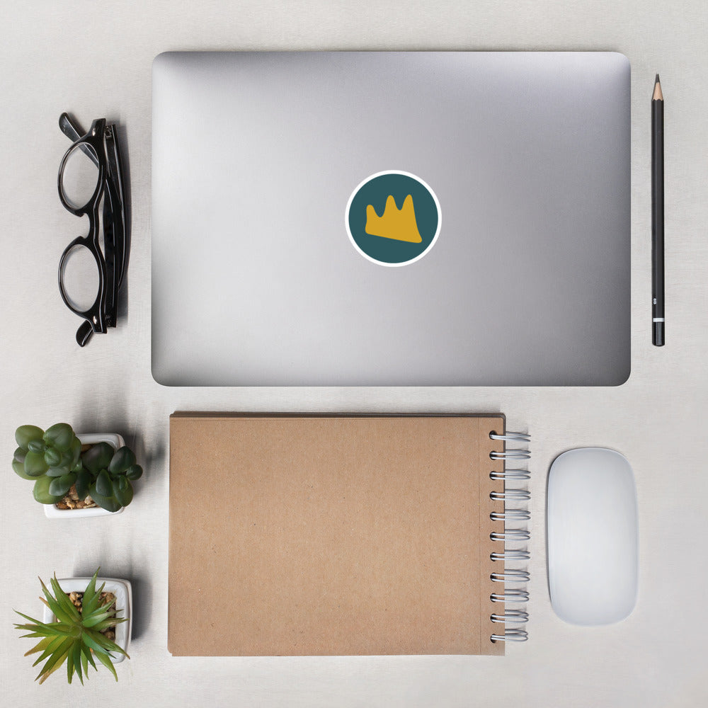 RLQ Two-Tone Crown Sticker