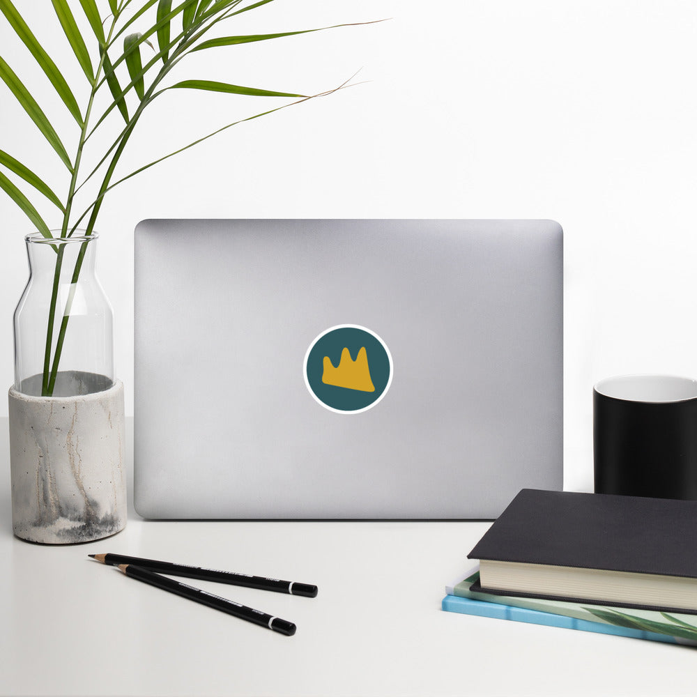 RLQ Two-Tone Crown Sticker