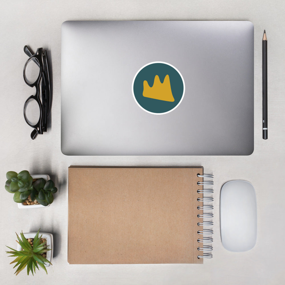 RLQ Two-Tone Crown Sticker