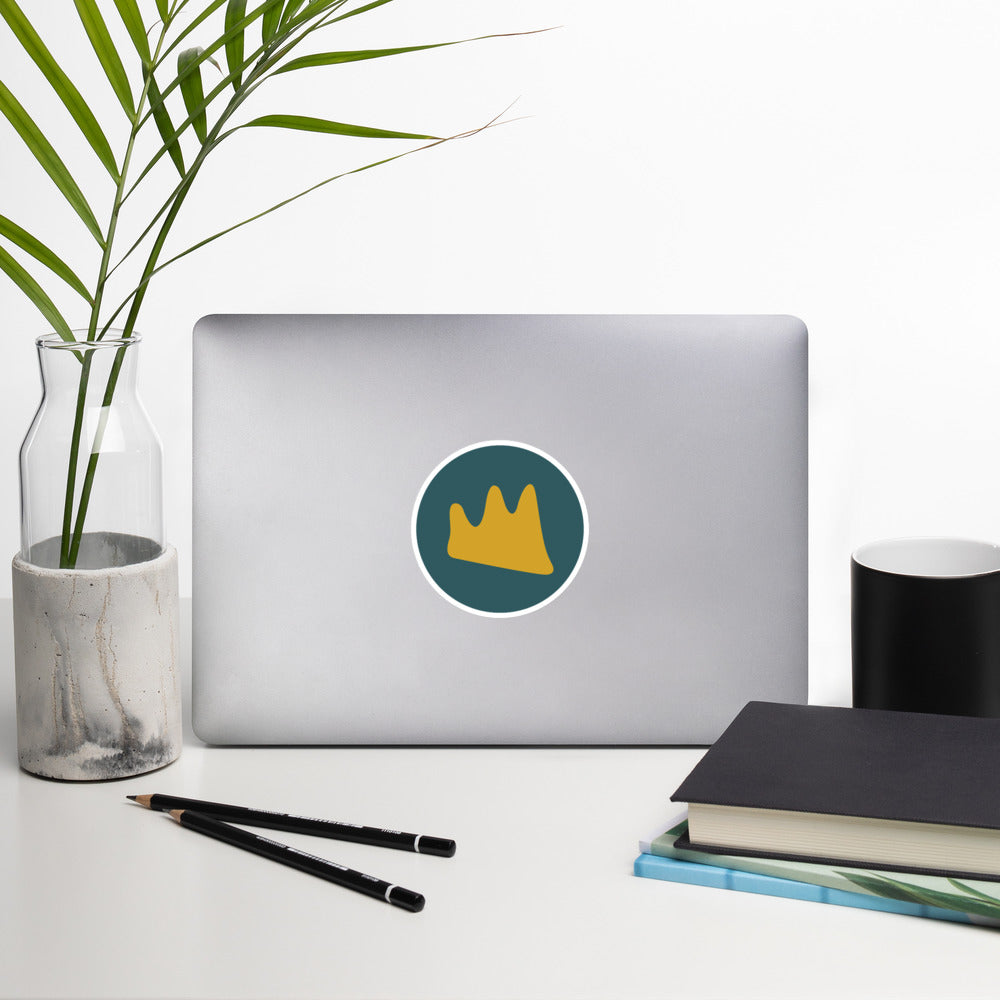 RLQ Two-Tone Crown Sticker