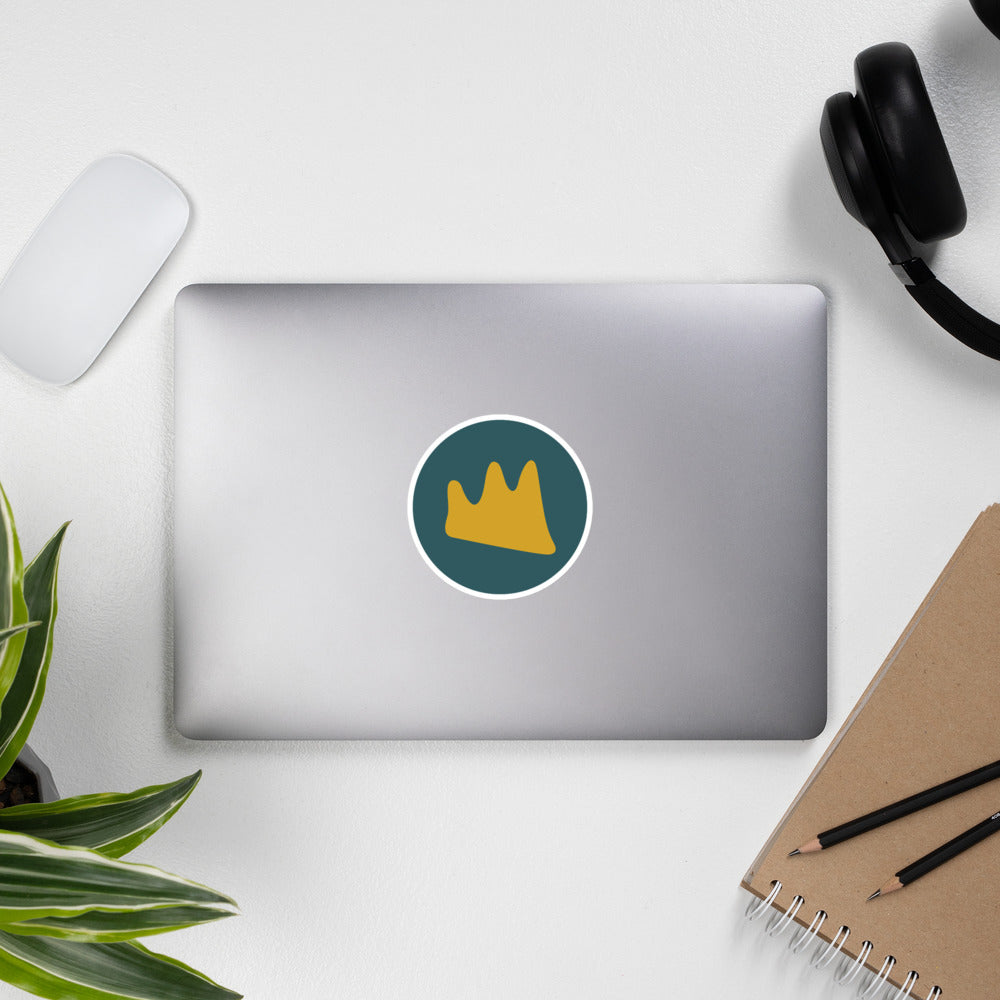 RLQ Two-Tone Crown Sticker