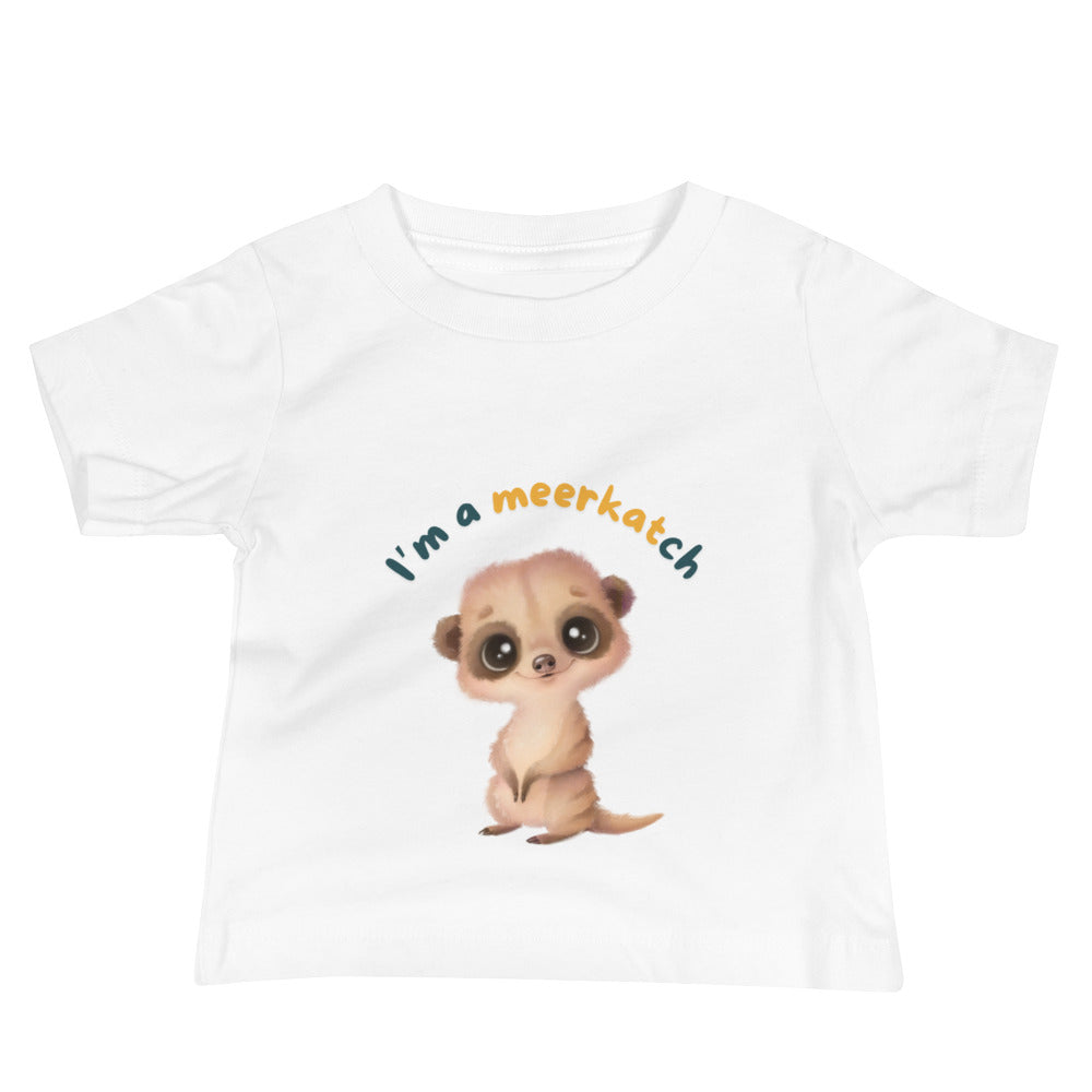 Baby Jersey Short Sleeve Tee - MEERKAT