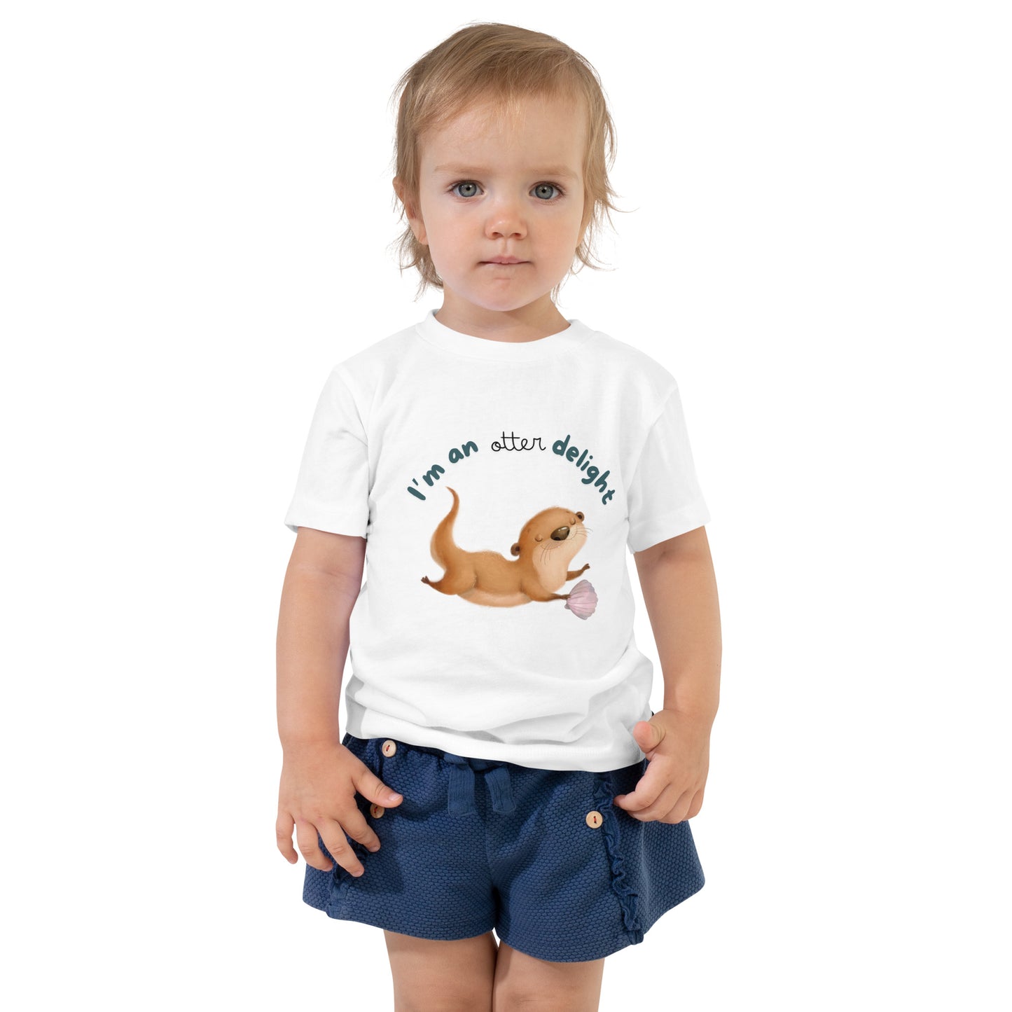 Toddler Short Sleeve Tee - OTTER DELIGHT