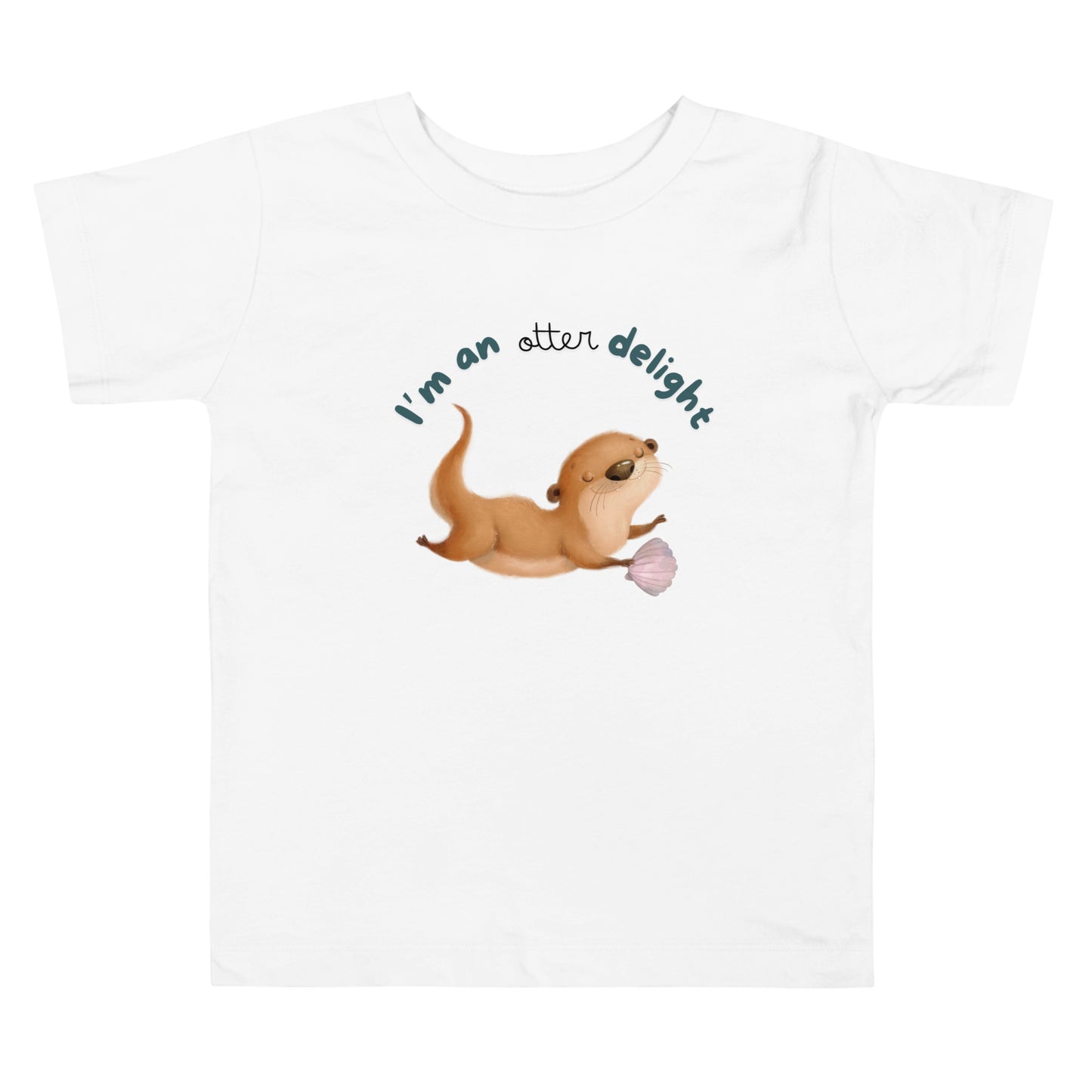 Toddler Short Sleeve Tee - OTTER DELIGHT